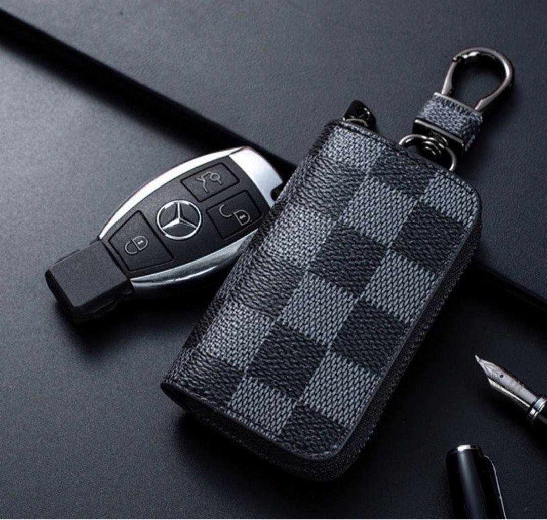 Mercedes LV Car Key Leather Case, Car Accessories, Accessories on Carousell