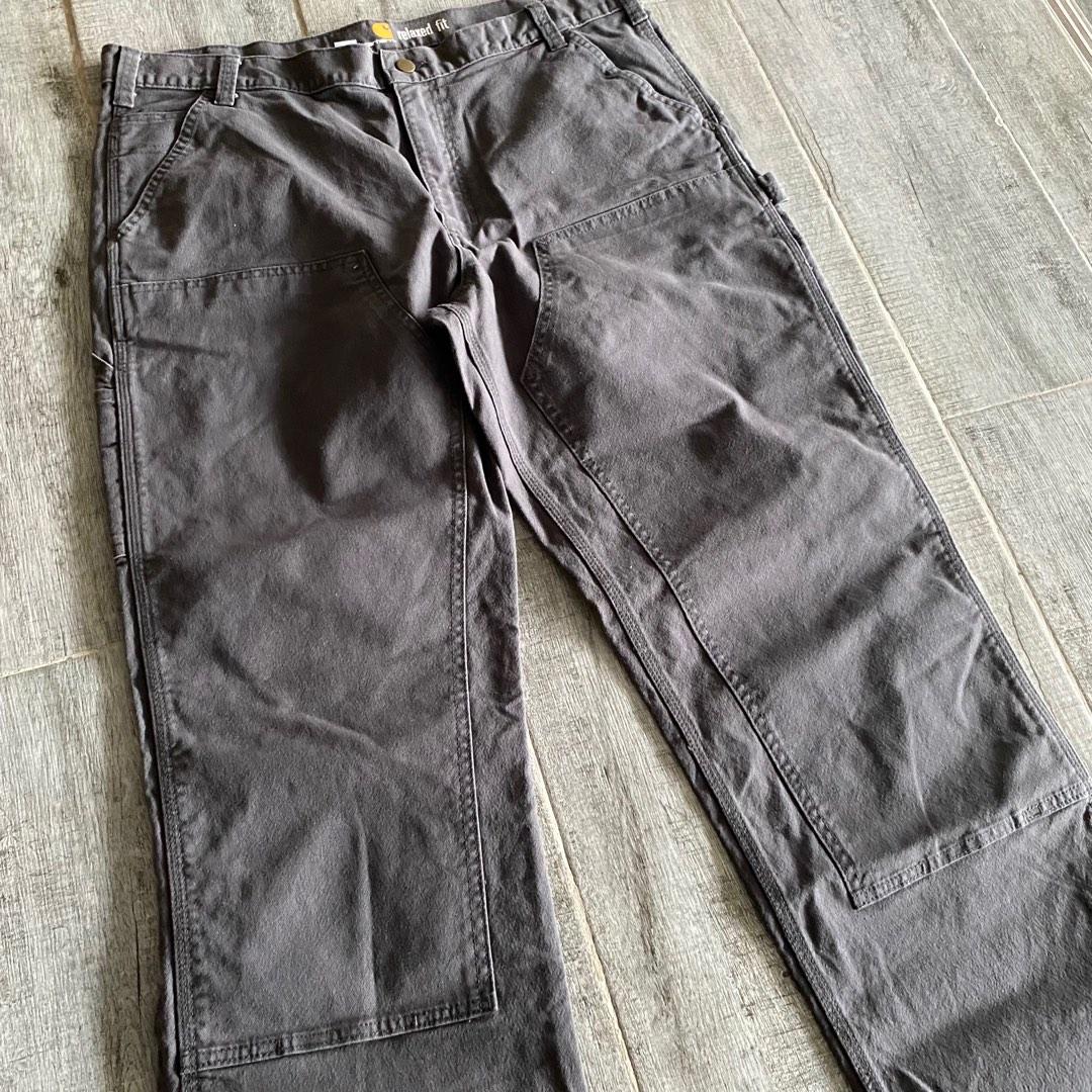Carhartt Double Knee work pants, Men's Fashion, Bottoms, Jeans on Carousell