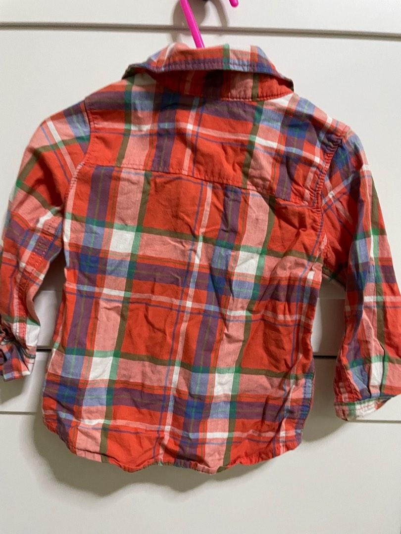 Carters Checkered Longsleeves (Category: Babies & Kids Fashion) located in Pasig City. Submitted by stefca (Listing ID 1182596542, Image 2). Description: *Carters Checkered Longsleeves *Best fits 1-2 years old.