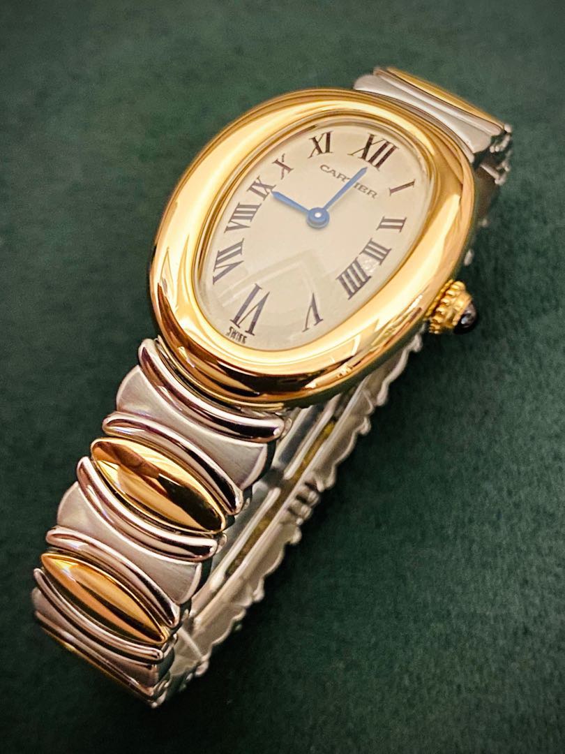 Cartier watch 18k hot sale
