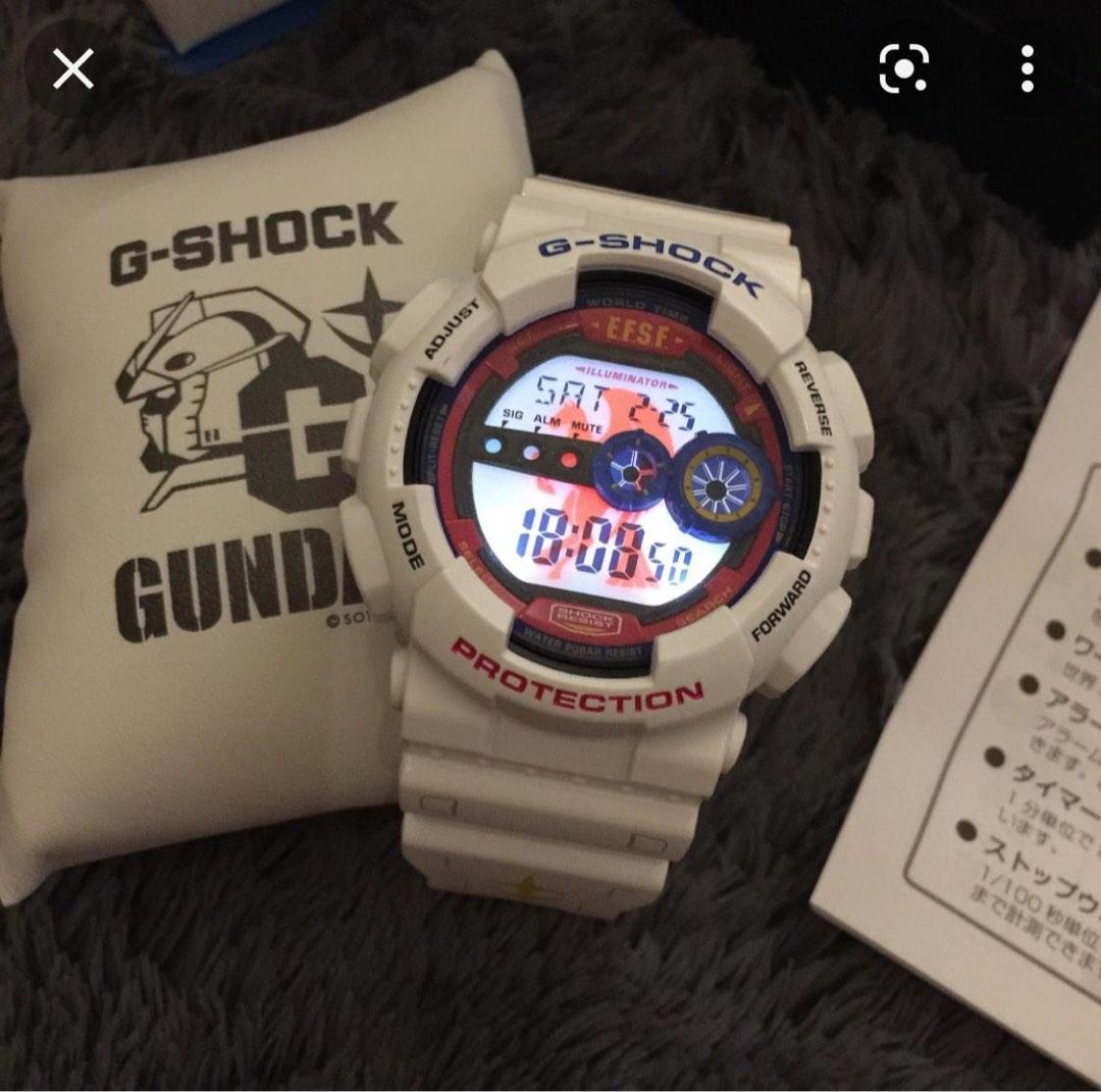 G shock online x gundam