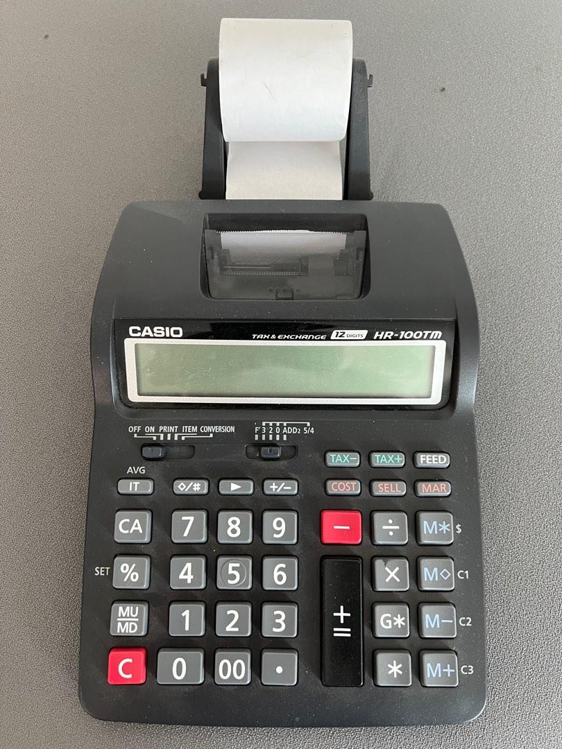 Casio printing Calculator, Computers & Tech, Office & Business ...