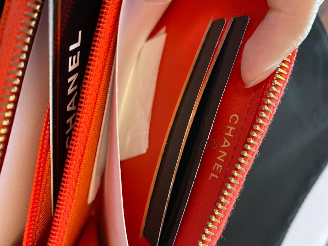 Chanel medium zipped wallet, Women's Fashion, Bags & Wallets, Wallets & Card Holders on Carousell