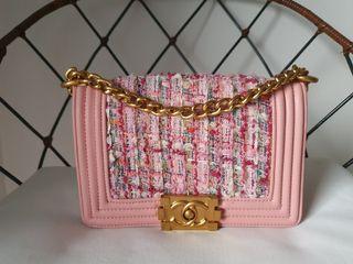 100+ affordable chanel bag pink For Sale, Luxury