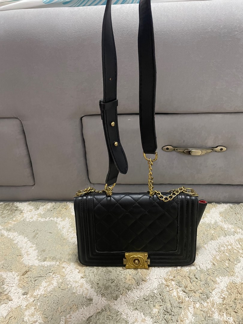 Chanel Sling Bag, Luxury, Bags & Wallets on Carousell