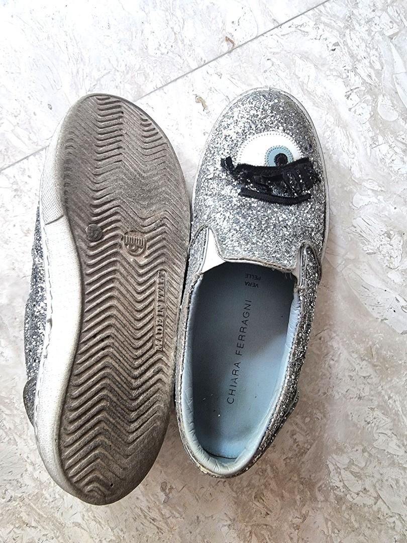 Chiara ferragni sales glitter sneakers