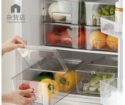 Clear Fridge Organiser Egg Tray with Optional Lid - HKS0740 ...