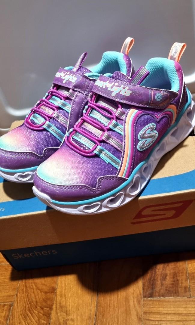 Girls skechers clearance sale