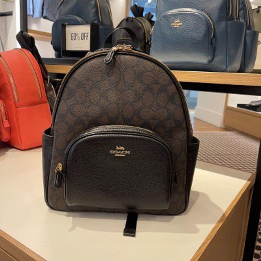 Coach Court Backpack in Signature Canvas