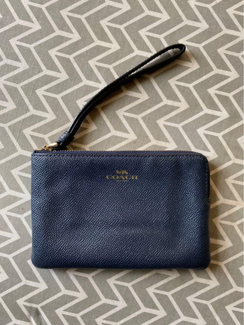 Navy hotsell blue wristlet