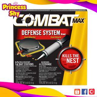 Combat Max Defense System Roach Killing Bait and Gel