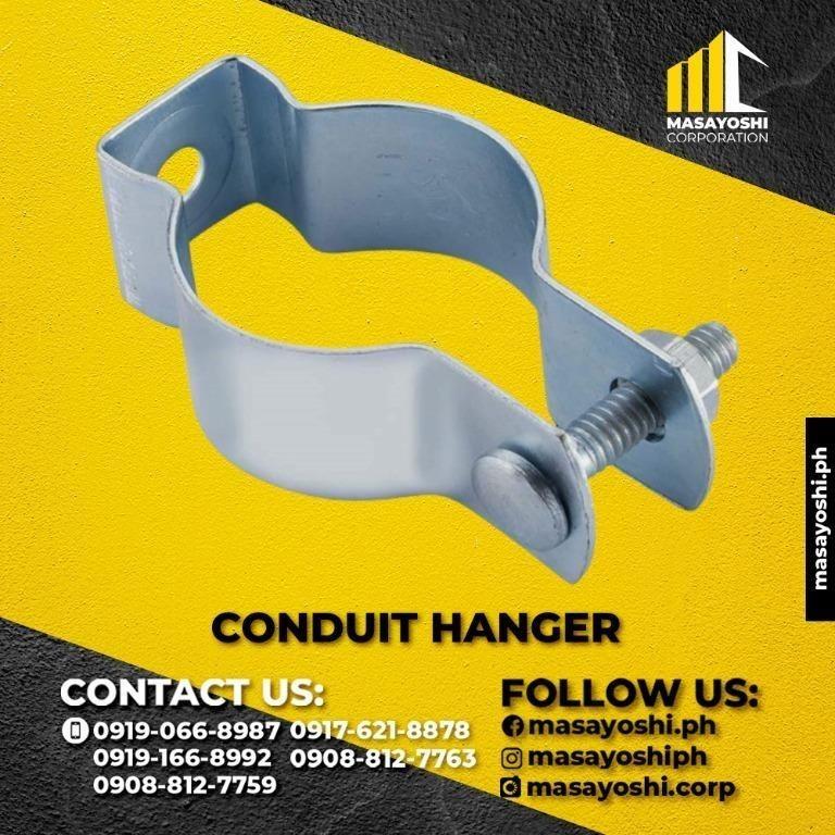 Conduit Hanger / Cowboy Clamp / Mae West Hangers / Stand Off Straps