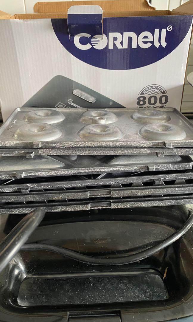 Cornell 3in1 Waffle, Donut & Sandwich Maker NonStick Coating Plate