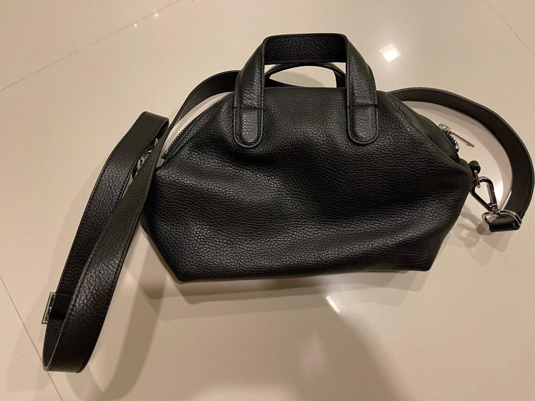 Cos mini leather bowling bag, Women's Fashion, Bags & Wallets, Cross ...