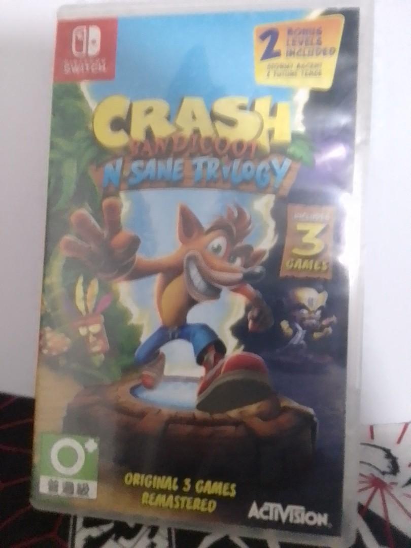 Crash Bandicoot NSane Trilogy, Video Gaming, Video Games, Nintendo on