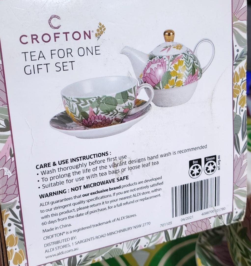 Crofton Tea Set, Furniture & Home Living, Kitchenware & Tableware