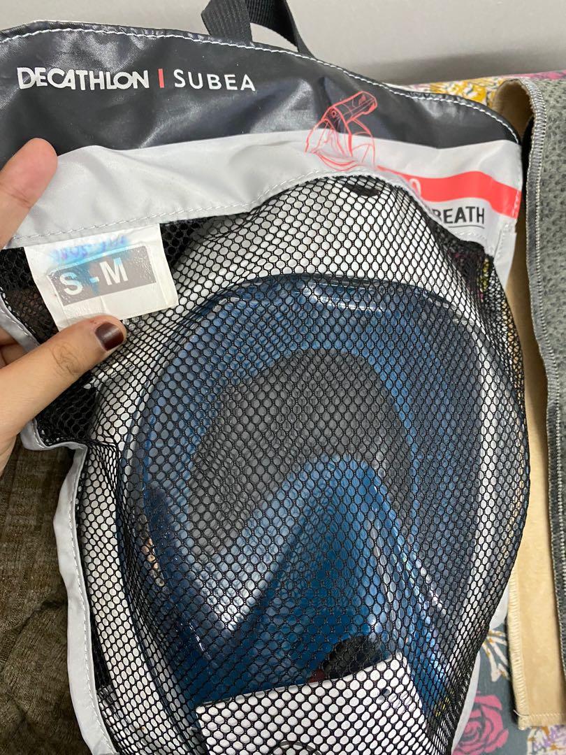 Decathlon Full Face Snorkel Mask, Sports Equipment, Other Sports