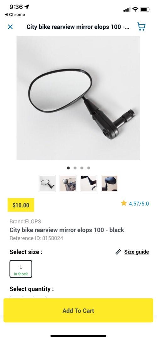 Decathlon bicycle mirror outlet