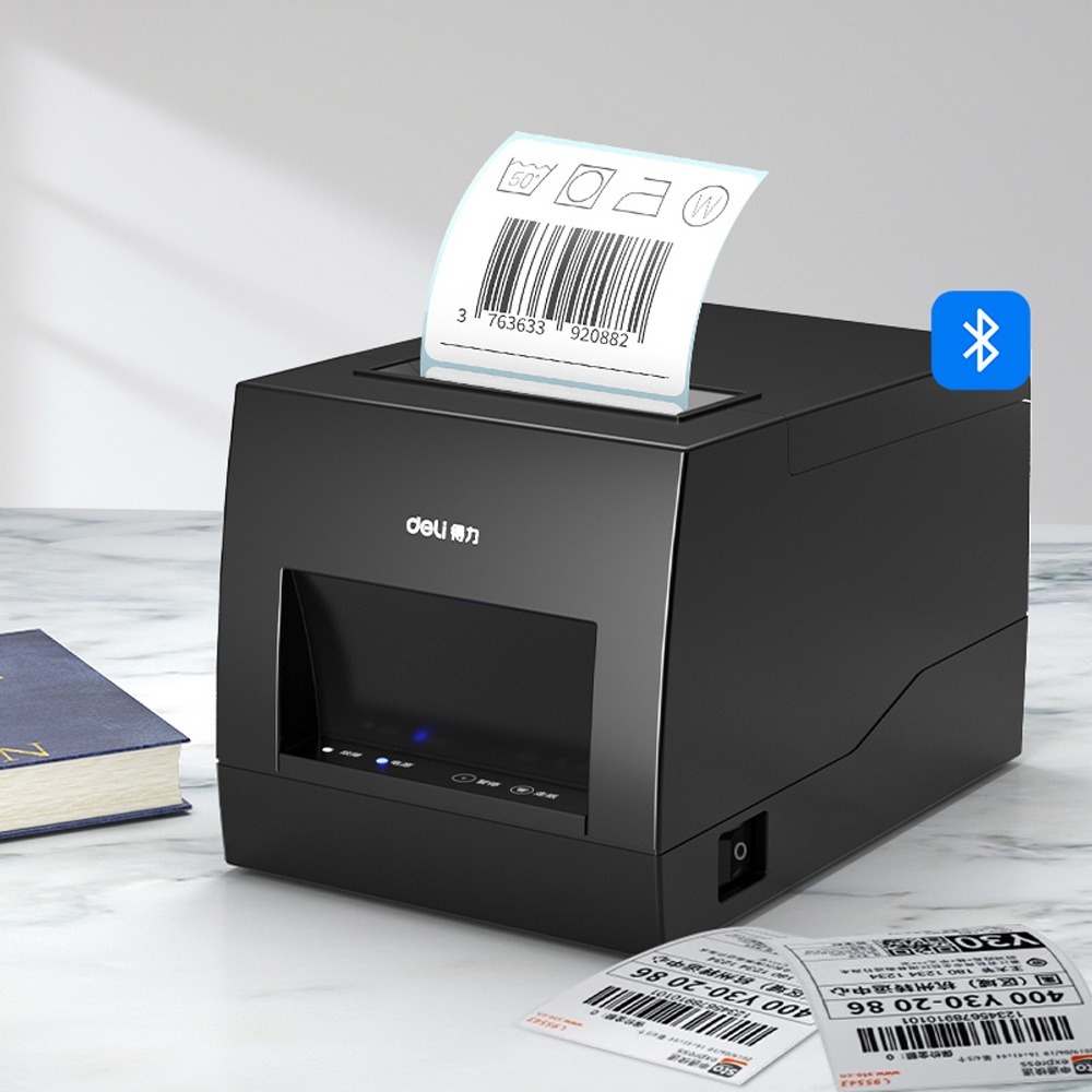 Deli Bluetooth + USB Thermal Printer (Waybills, Receipts, Sticker ...