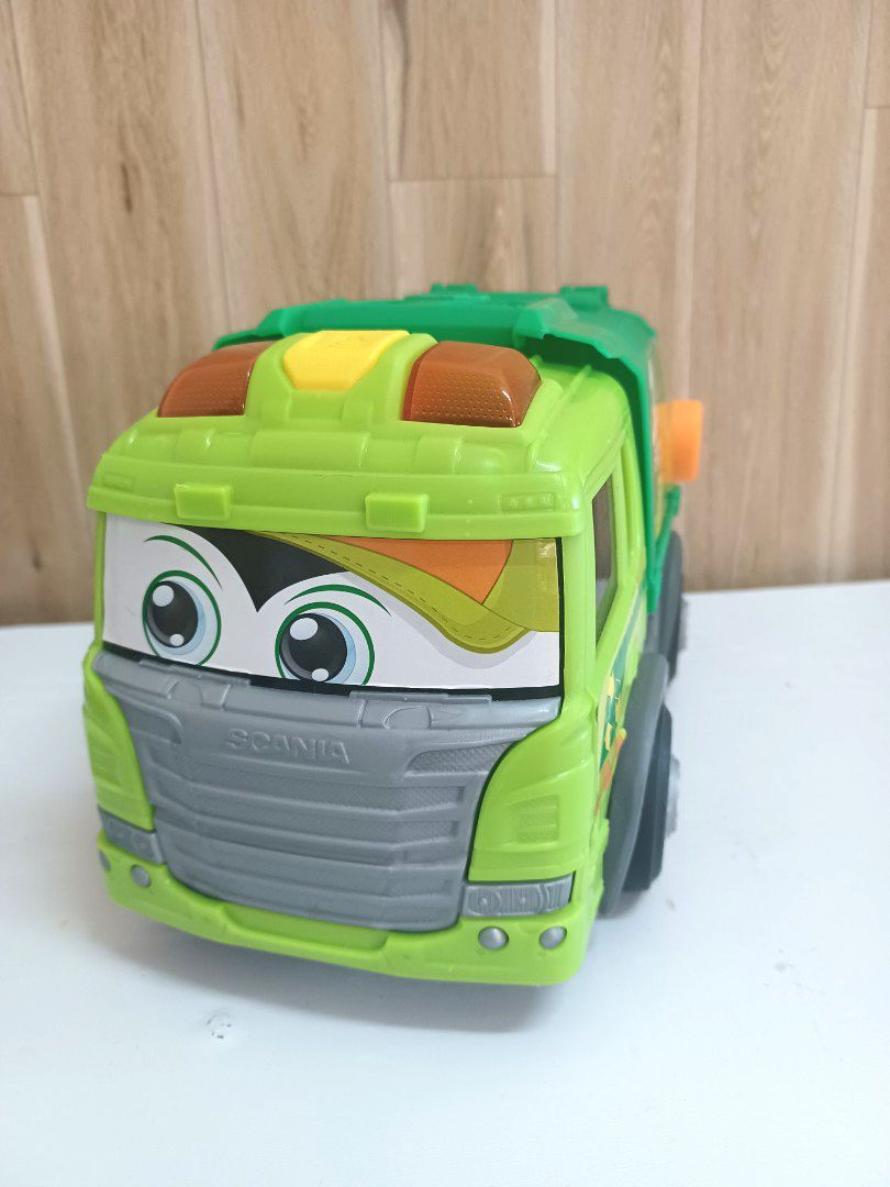 Happy scania garbage truck store