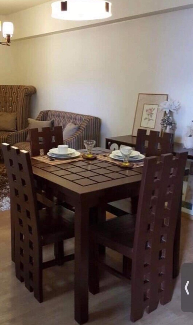 Dining Table Set - 4-seater, Furniture & Home Living, Furniture, Tables
