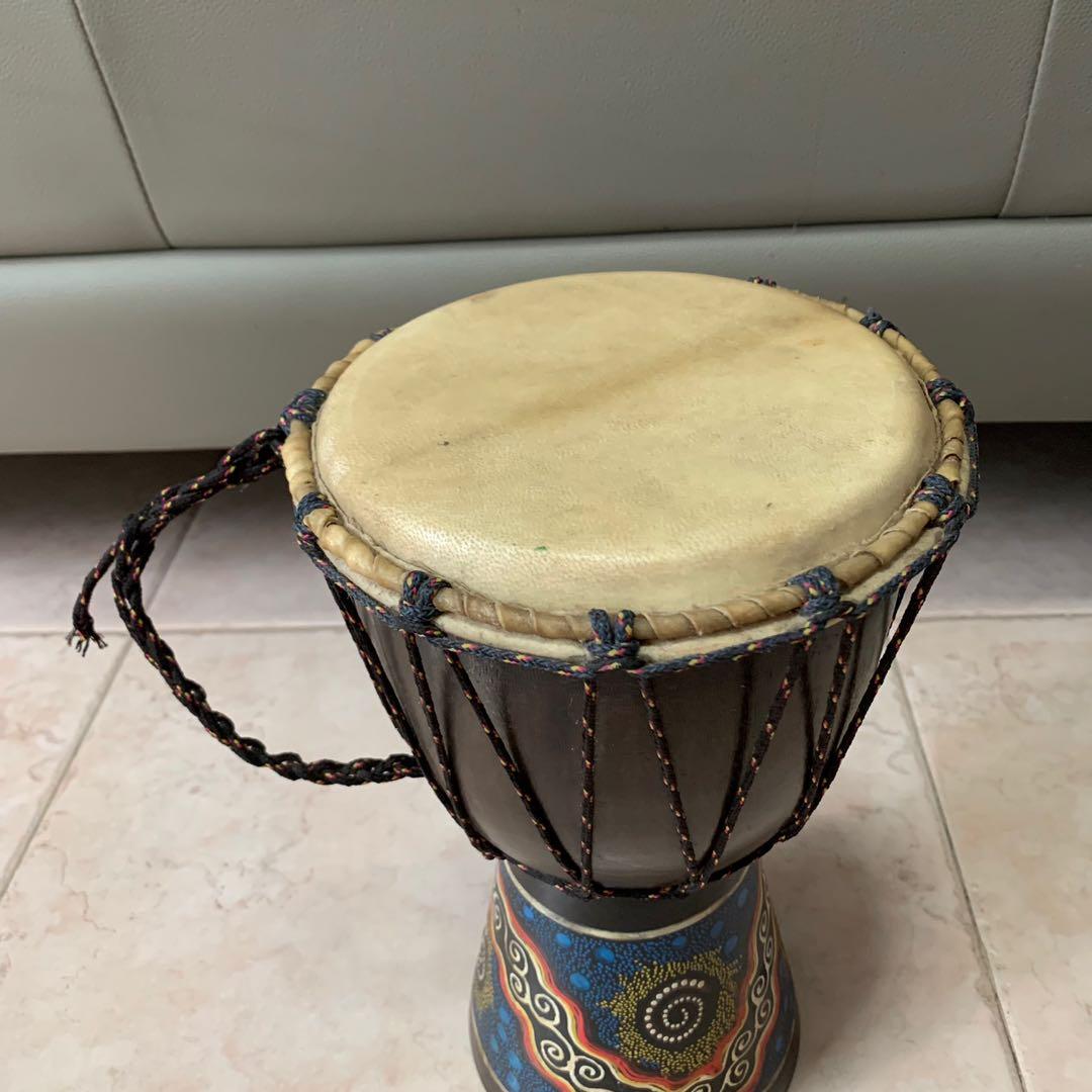 Djembe jembe music drum, Hobbies & Toys, Music & Media, Musical ...