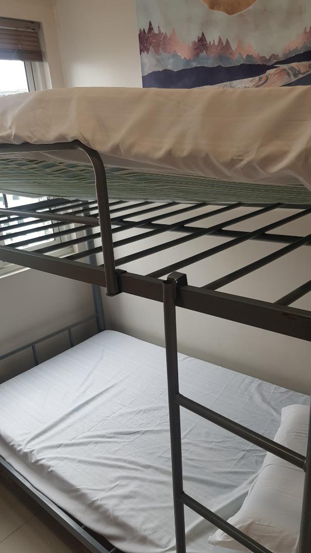 Double Deck with Uratex Mattresses, Furniture & Home Living, Furniture