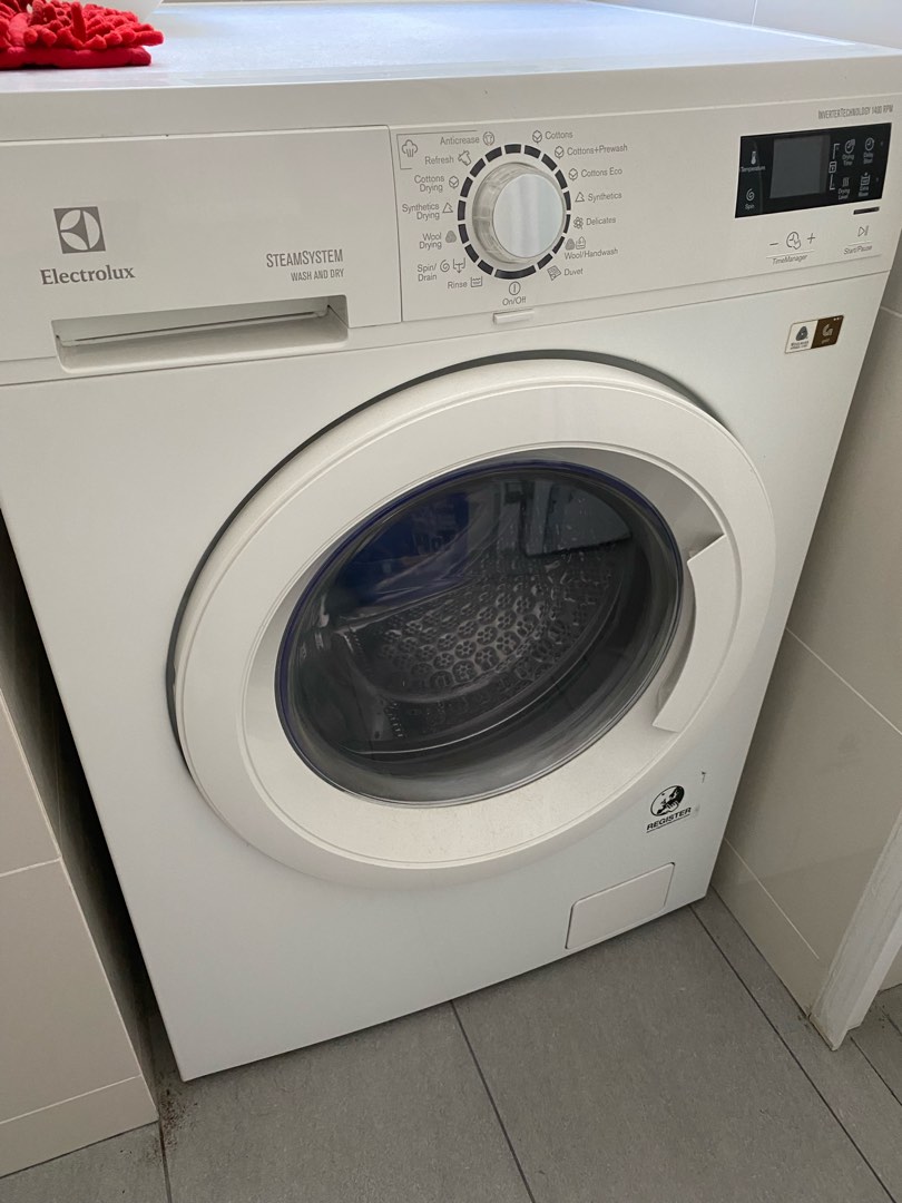 ELECTROLUX frontload freestanding washing machine, TV & Home Appliances