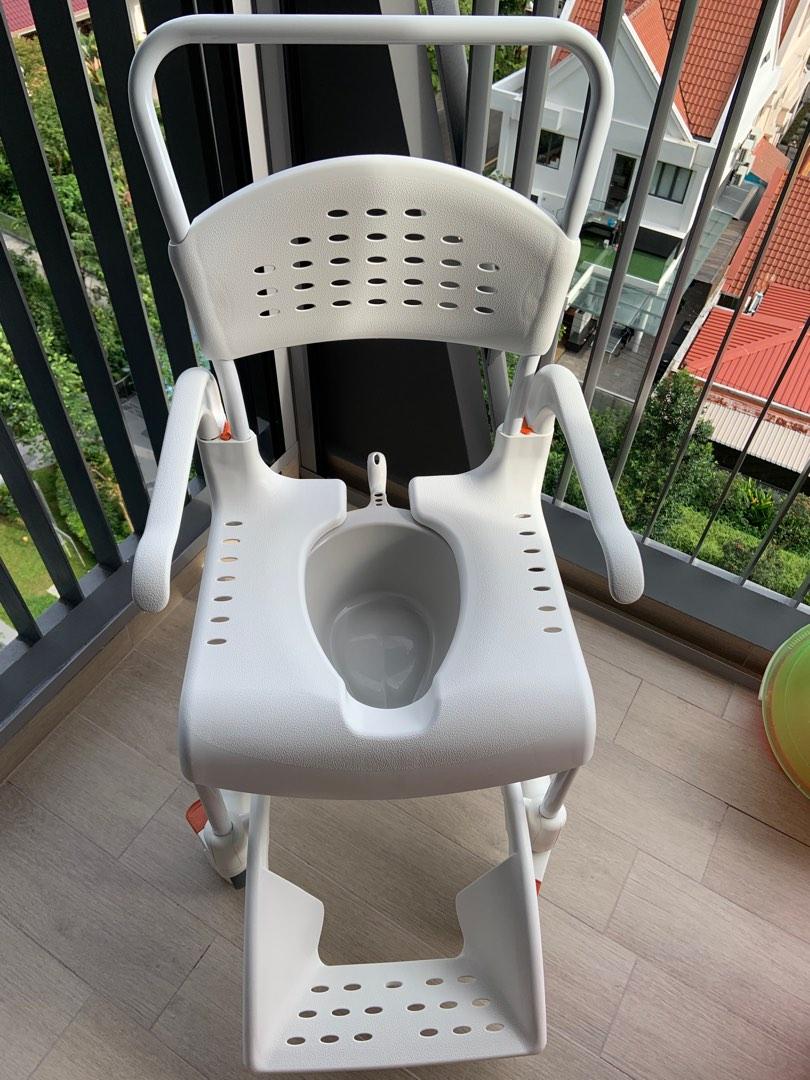 Etac Clean Shower Commode Chair, Health & Nutrition, Assistive