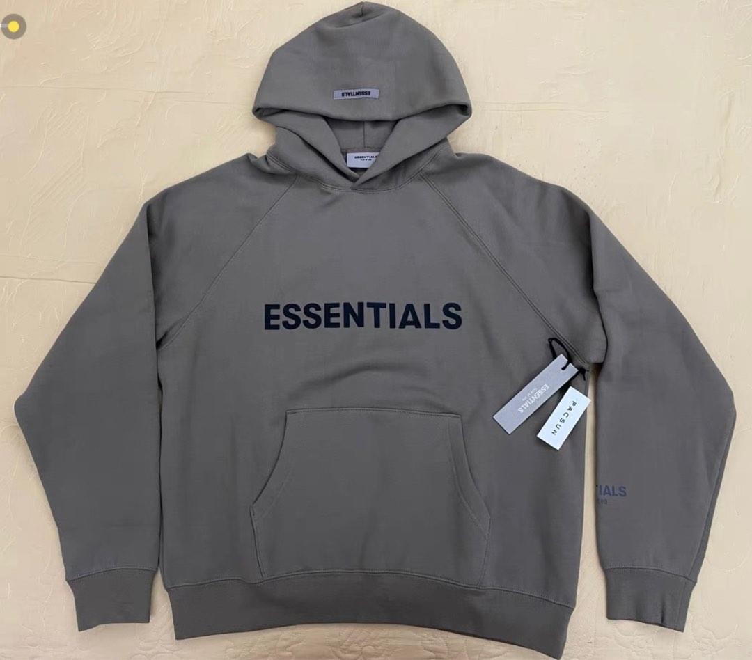 Fear of God Essentials Pullover Hoodie Appliqu Logo Taupe
