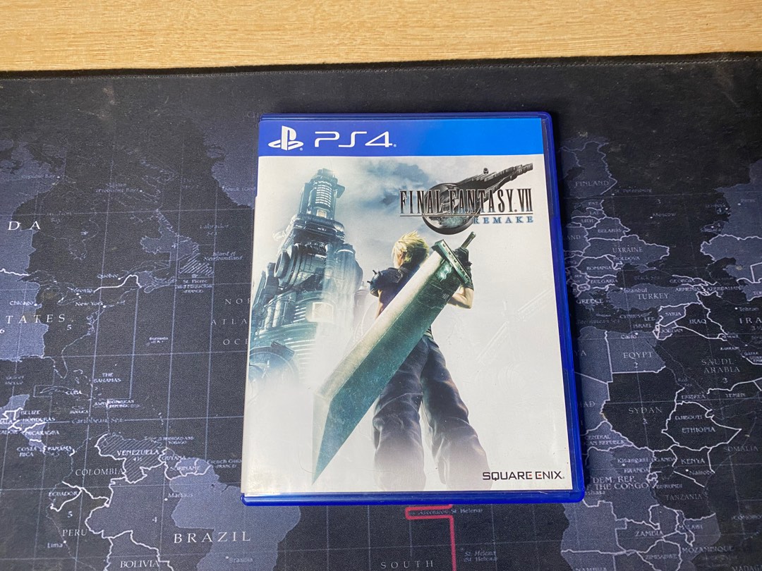Final fantasy 7 remake ps4, Video Gaming, Video Games, PlayStation on ...