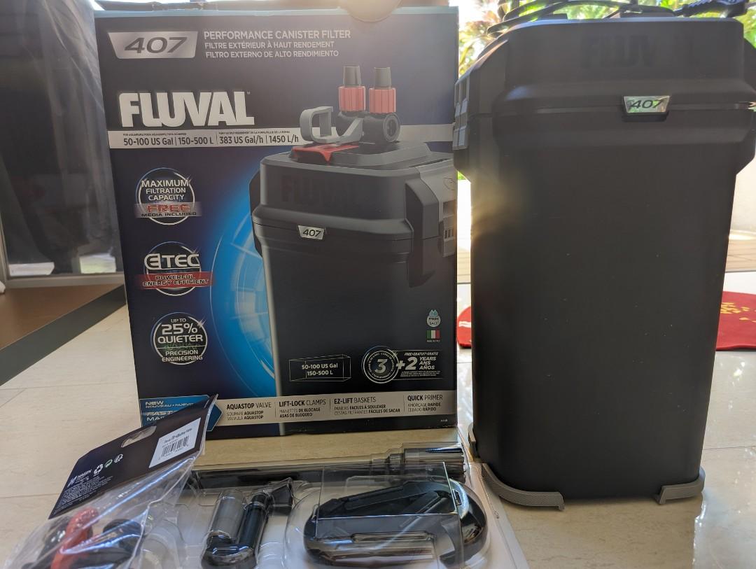 Fluval 407 filter Price Drop!, Pet Supplies, Homes & Other Pet