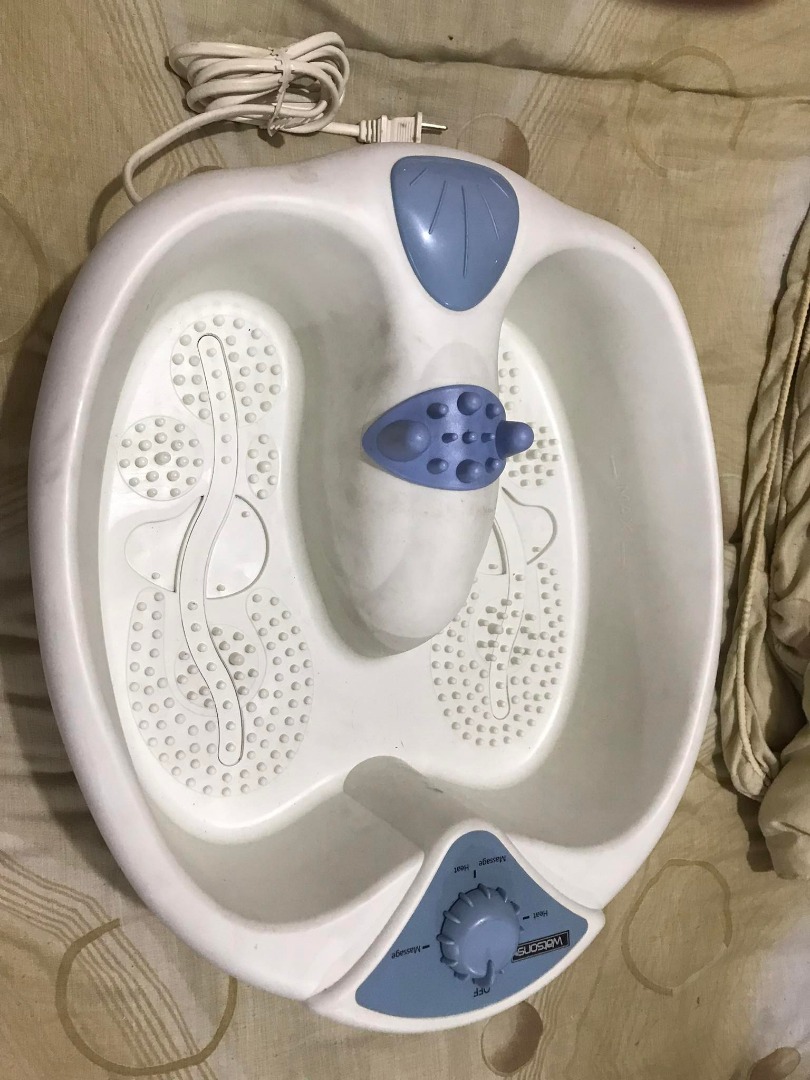 Foot Spa Machine, Health & Nutrition, Massage Devices on Carousell