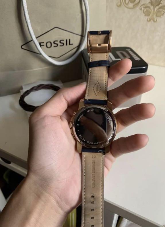 Fossil FS5237 Navy Blue Watch Men s Fashion Watches