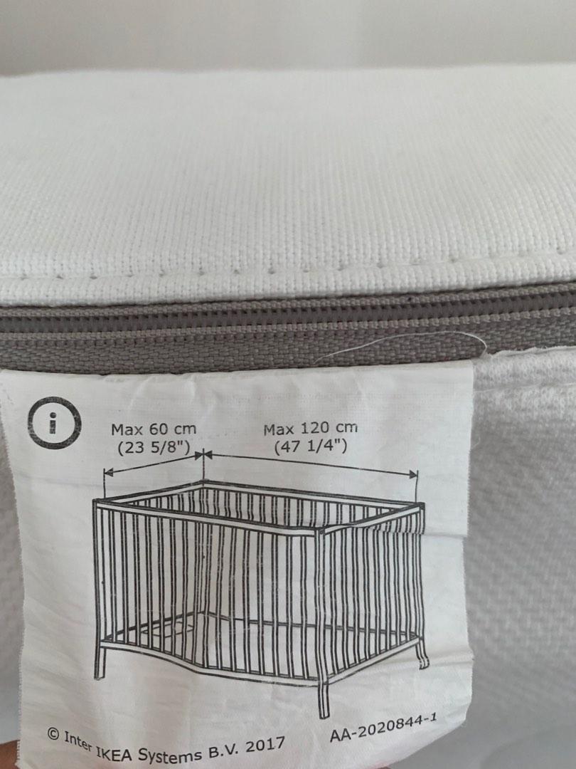 FREE IKEA Baby cot mattress 60x120, Babies & Kids, Baby Nursery & Kids
