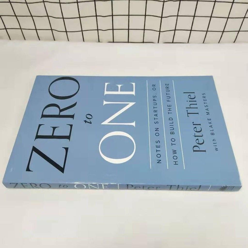 From Zero to One From 0 to 1 English original Zero One Peter Thiel, 興趣及遊戲,  書本& 文具, 小說及非小說- Carousell