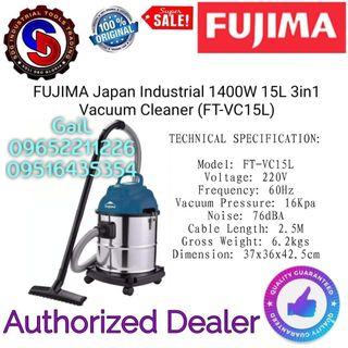 FUJIMA 15L, 1400W, 3-in-1 Vacuum Cleaner (FT-VC15L)