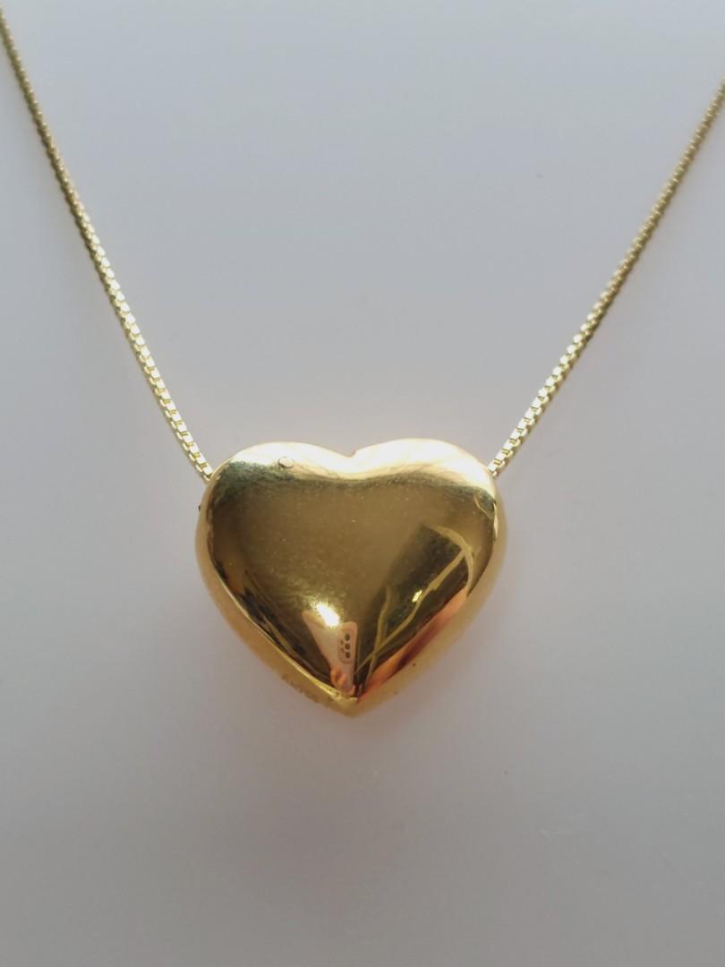 Real gold clearance heart locket