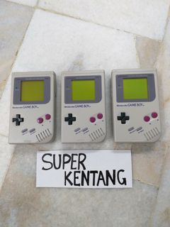 Gameboy DMG 01 Game Boy Grey A014, Video Gaming, Video Game 