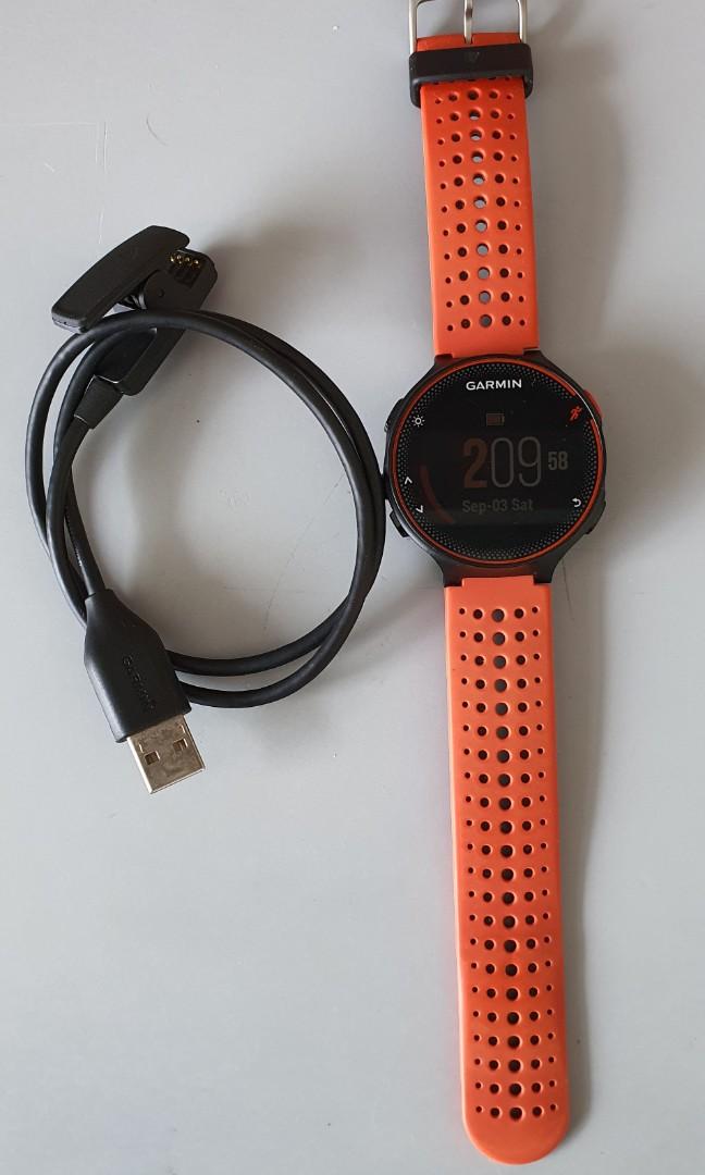 Garmin 235 hot sale factory reset