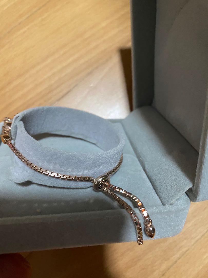 Golden sparkling online strand bracelet