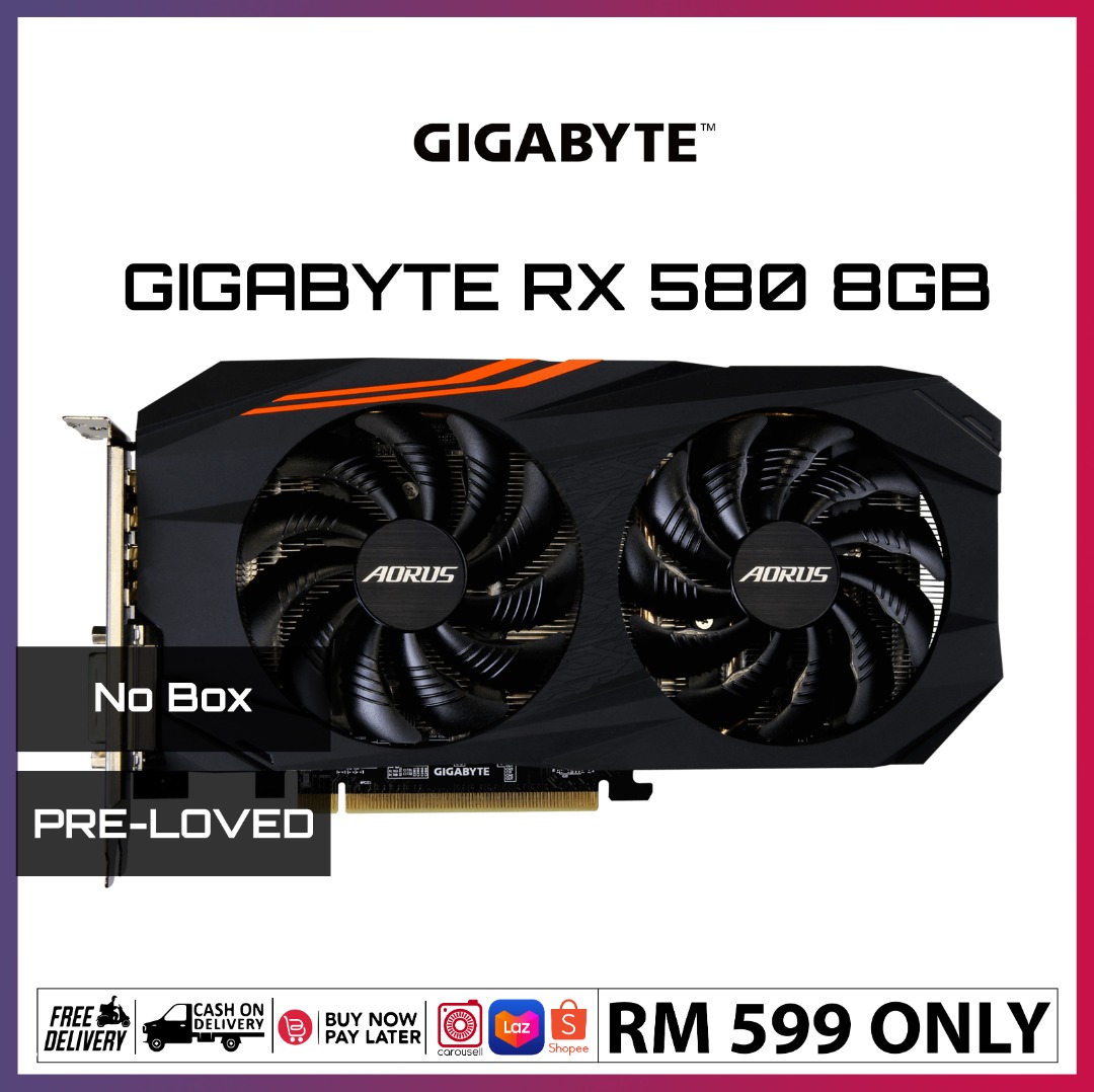 Rx 580 8gb gigabyte aorus outlet