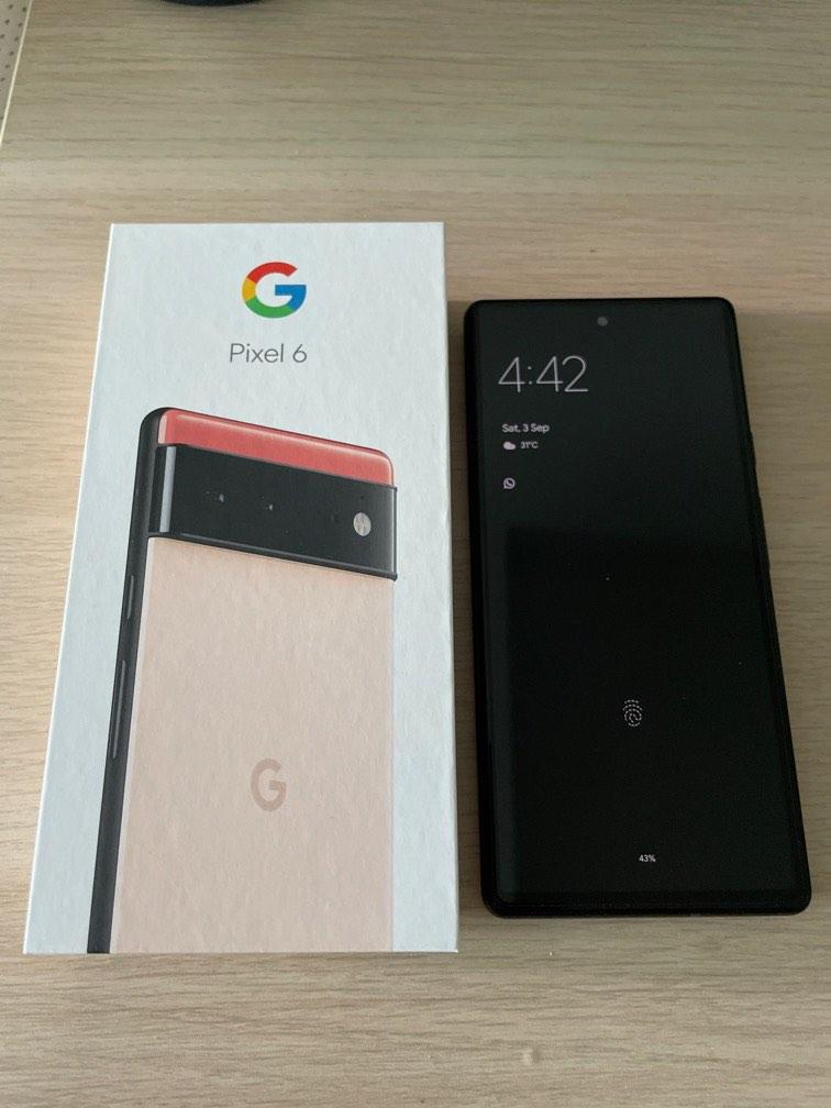 Google Pixel 6 (5G) 128GB Kinda Coral, Mobile Phones & Gadgets
