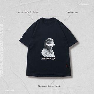 Goopimade VT-01 Blindfolds Tee 貝多芬深藍 短T