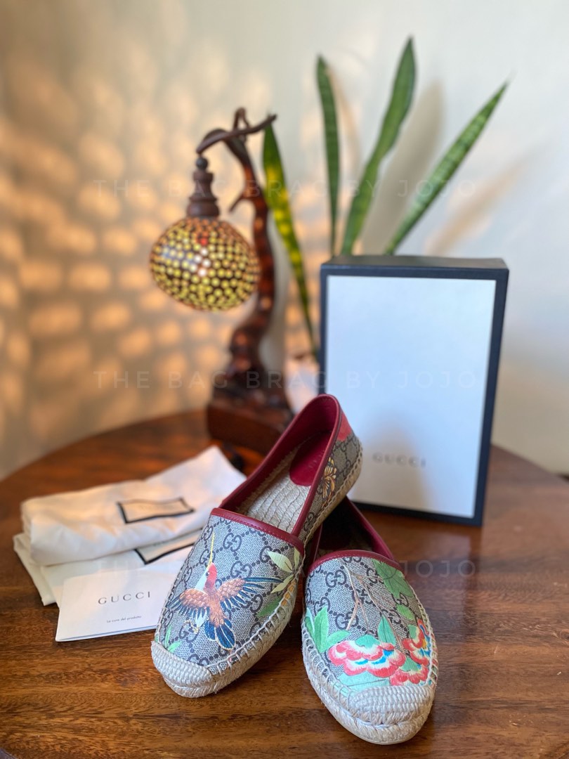 Gucci Hummingbird Espadrilles size US 6, Luxury, Sneakers & Footwear on ...