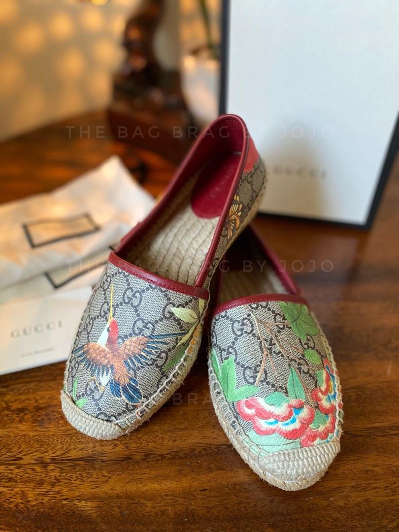 Gucci hummingbird espadrilles clearance