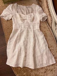 Guess 白短洋裝 xs