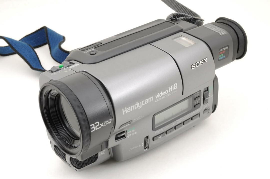 Hi8 攝像機CCD-TR3000 8mm Video8 SONY Handycam, 攝影器材, 攝錄機