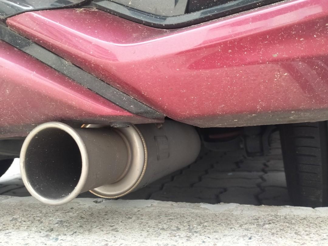 HKS exhaust for GK3/GP5, Car Accessories, Accessories on Carousell