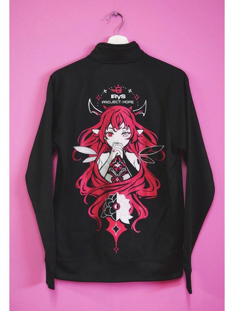 Hololive IRyS Omocat Track Jacket Hobbies Toys Memorabilia
